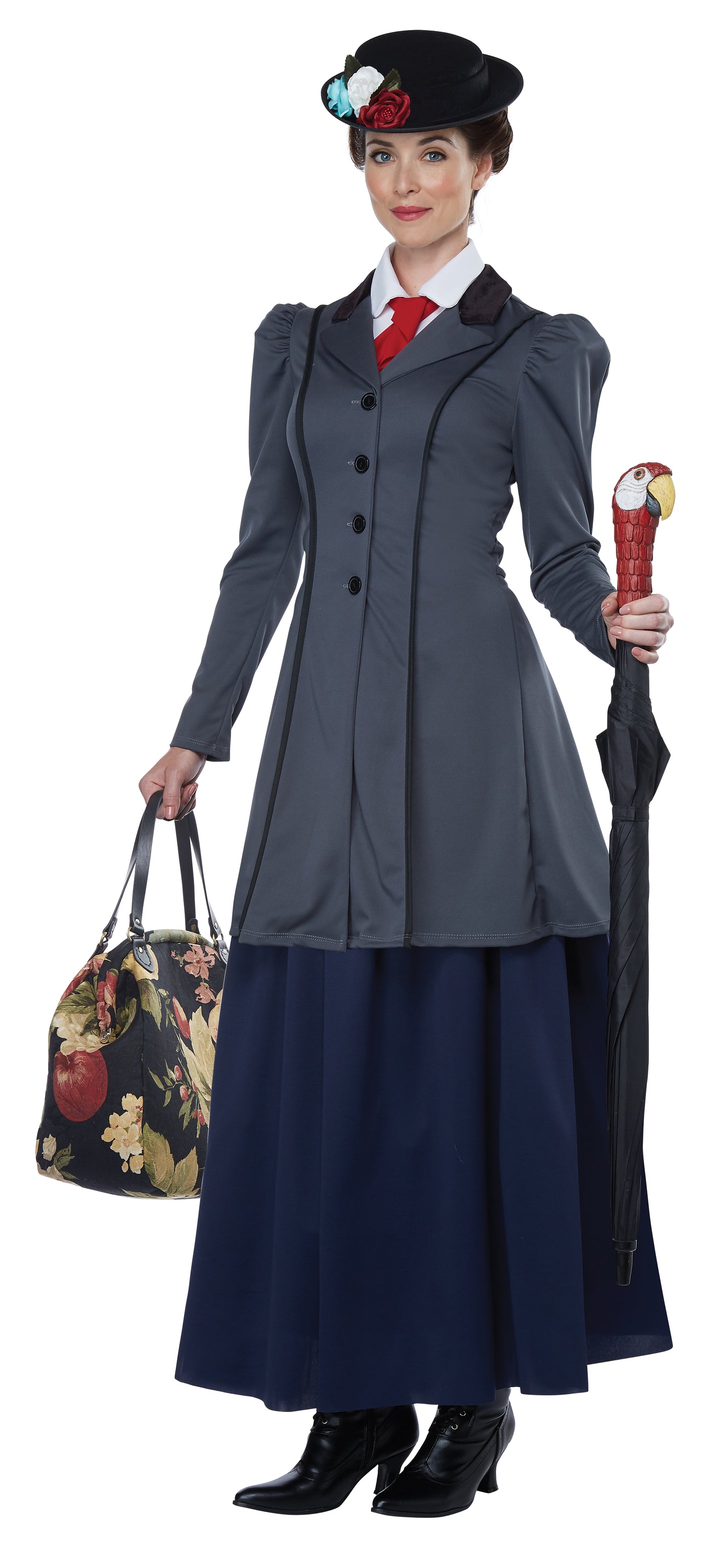 California Costume English Nanny Costume
