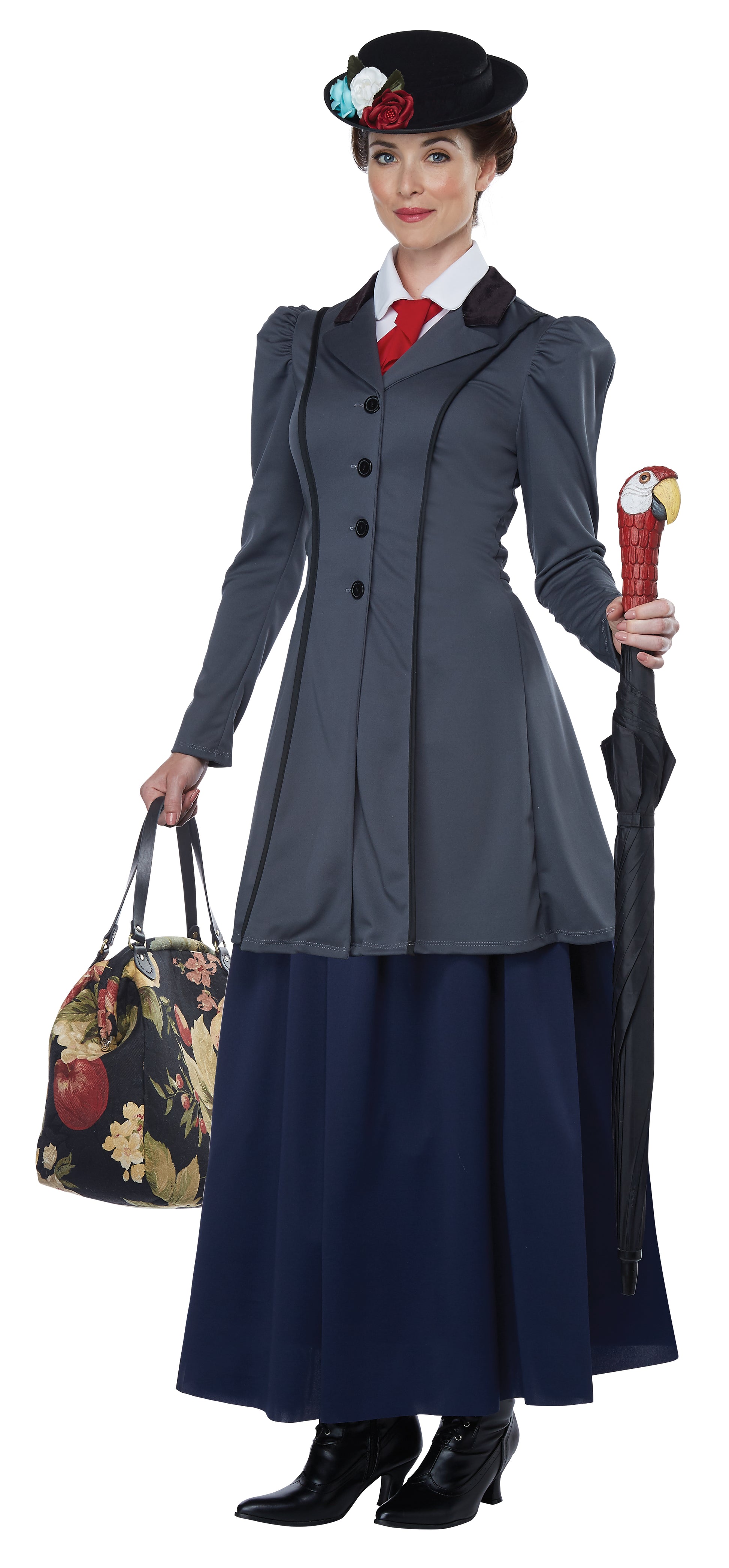 California Costume English Nanny Costume