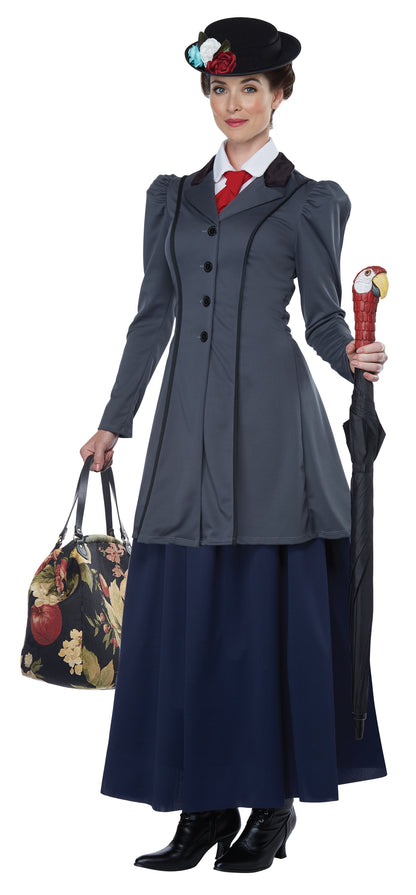 California Costume English Nanny Costume