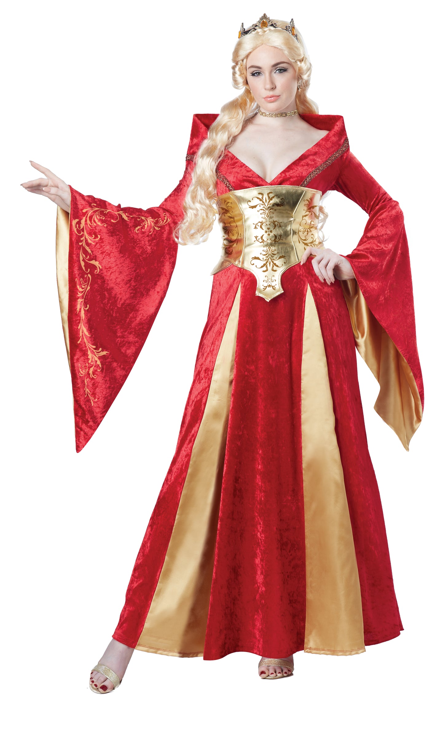 California Costumes Medieval Queen - Adult