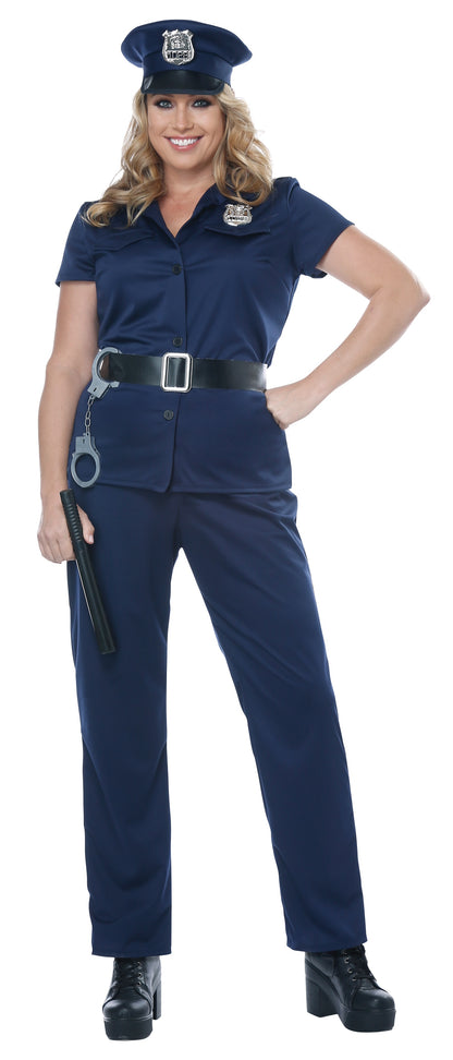 California Costume Police Woman Costume