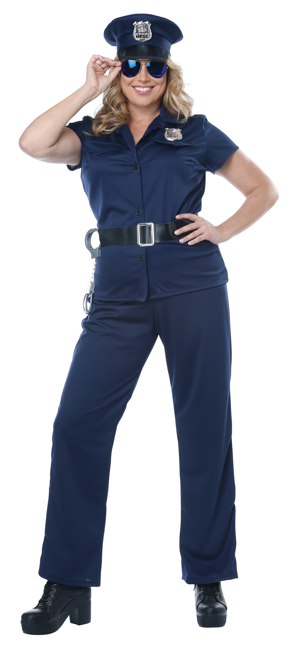 California Costume Police Woman Costume