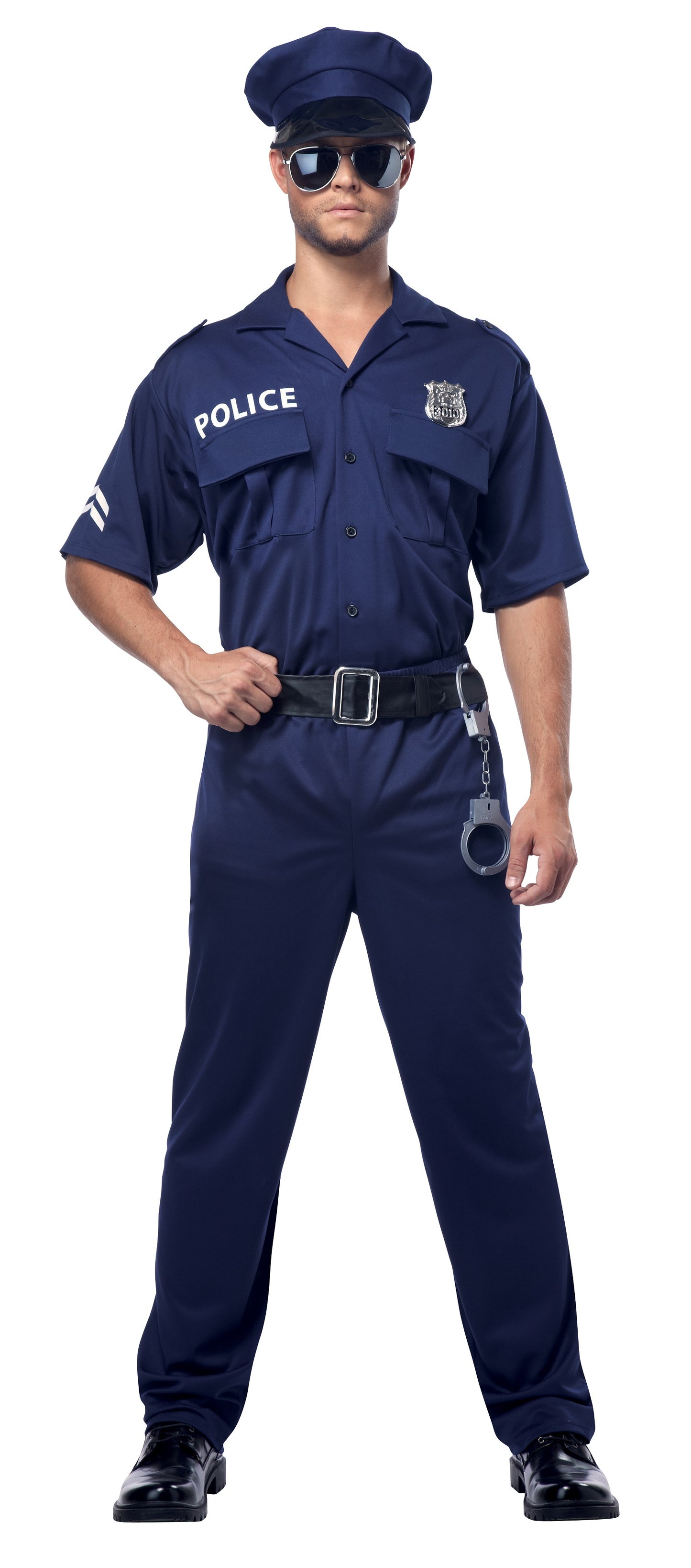 California Costume Police Woman Costume (Missing parts)