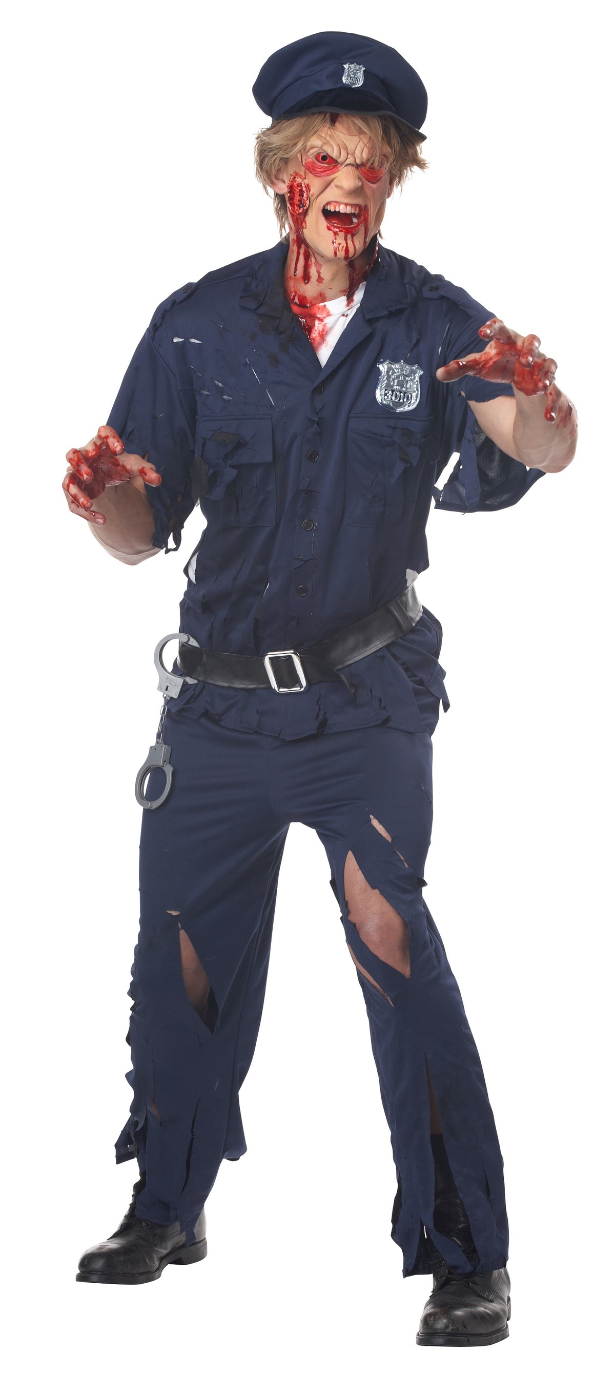 California Costume Police Woman Costume (Missing parts)