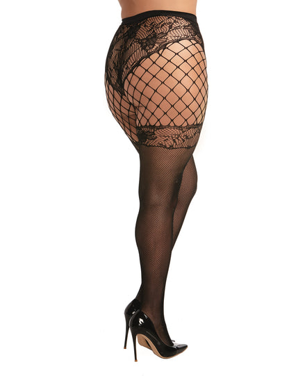 0358X Fishnet Pantyhose