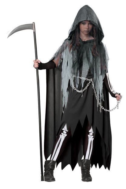 California Costumes Miss Reaper - Tween