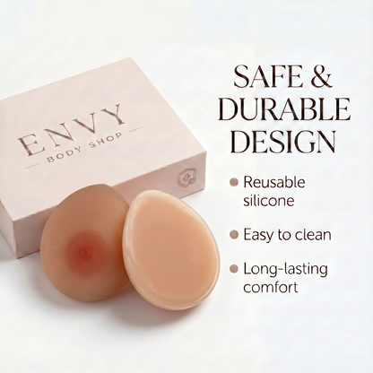 Envy Body Shop Classic Tear Drop Silicone Breast Forms