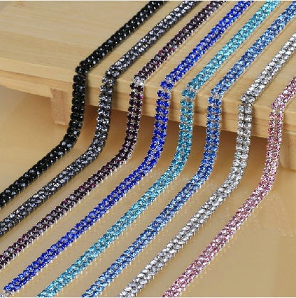 Envy Body Shop 1 Row Rhinestone Bra Bling Strap
