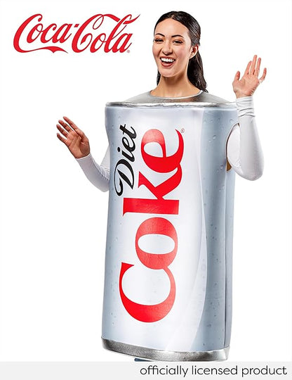 Diet Coke Costume for Adults, Unisex One Size