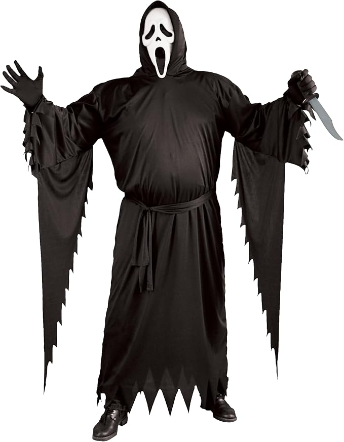 Fun World Mens Plus Scream Adult-Sized Costumes