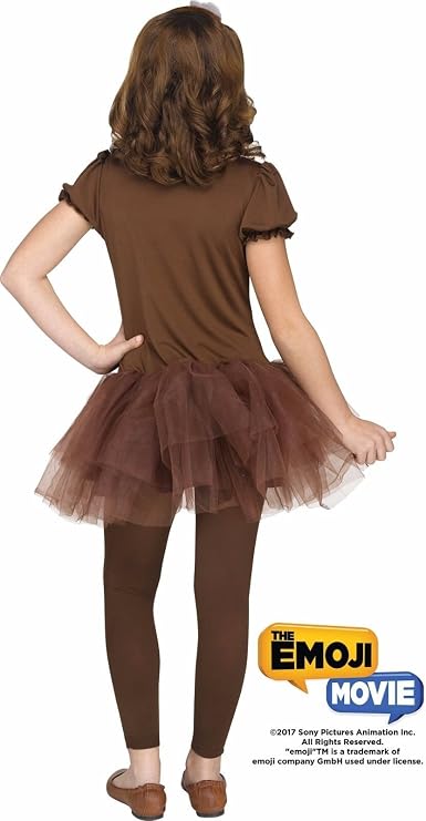 Fun World The Emoji Movie Poop Jr. Girls Costume