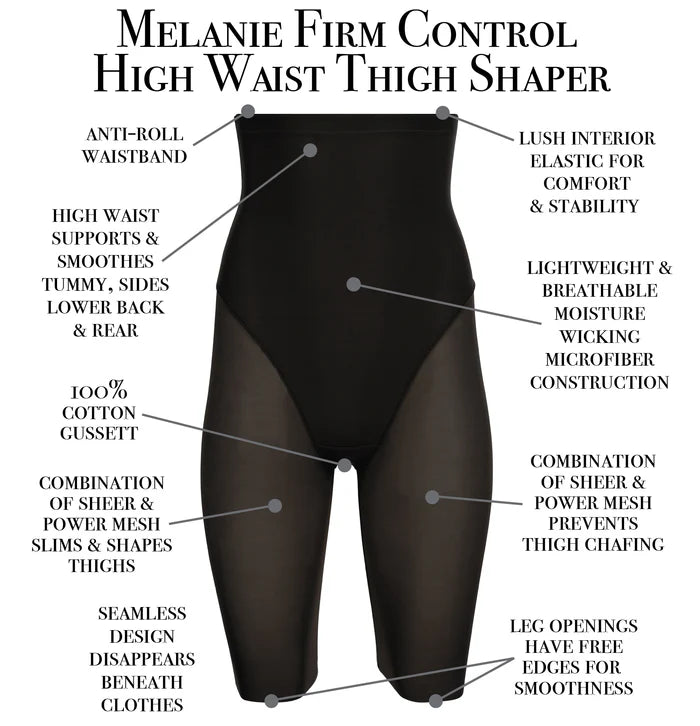 104 Melanie Firm Control High Waist Thigh Shaper