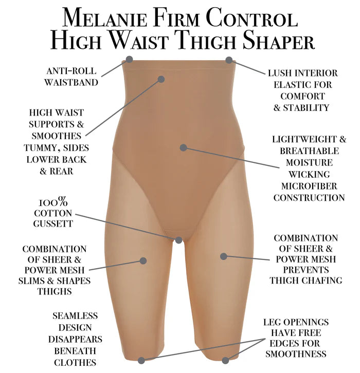 104 Melanie Firm Control High Waist Thigh Shaper