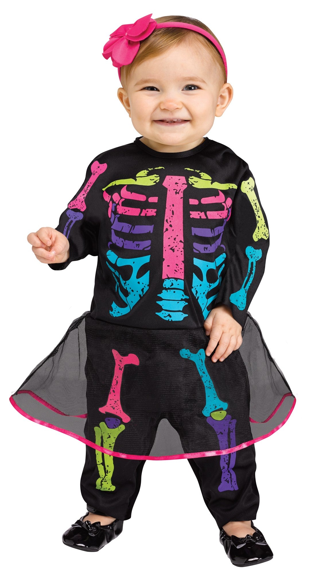In Character Baby Color Bones Skeleton Infant Costume