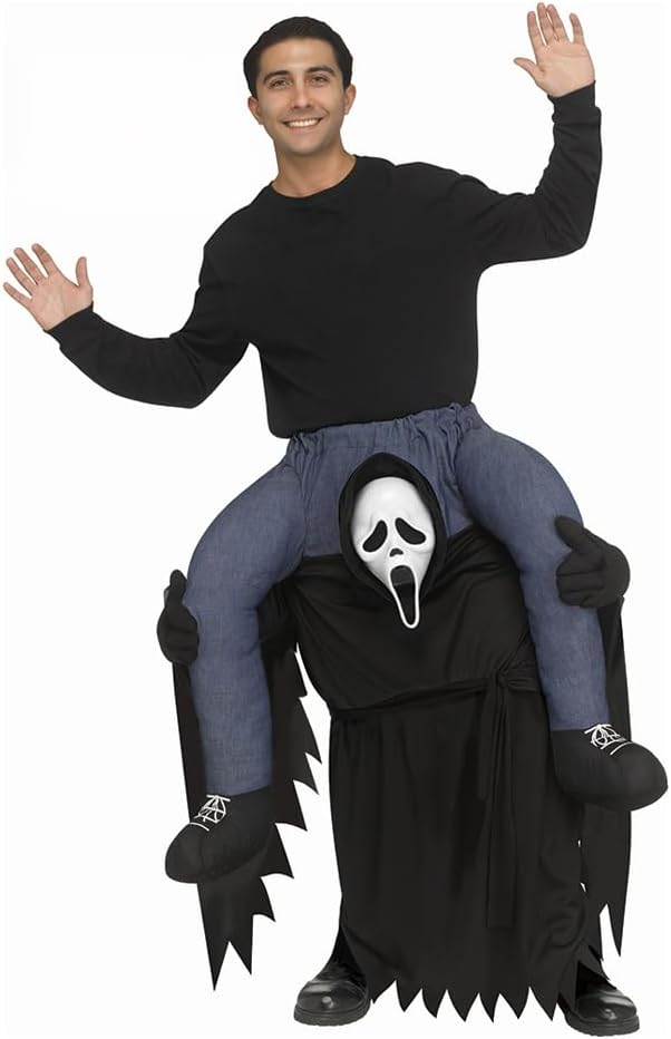 Fun World Mens Carry Me Ghost Face Costume