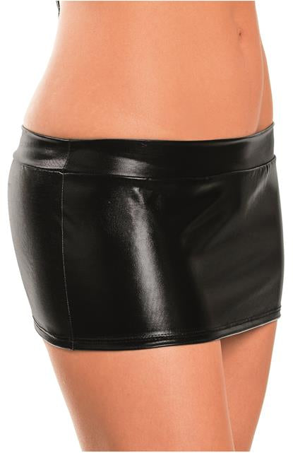 Metallic Mini-Skirt