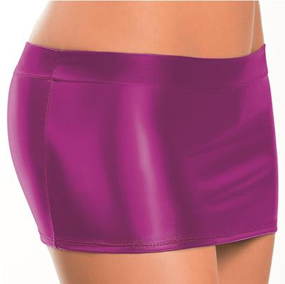 Metallic Mini-Skirt