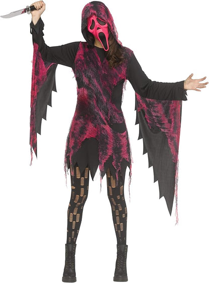 Fun World Pink Ghost Face Adult Costume