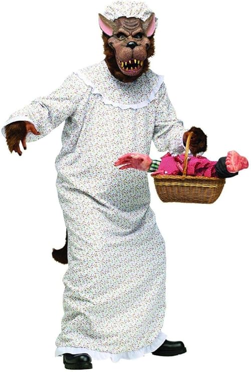 Big Bad Granny Wolf Plus Size Costume