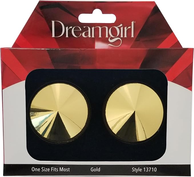 Dreamgirl Gold Metal Pasties