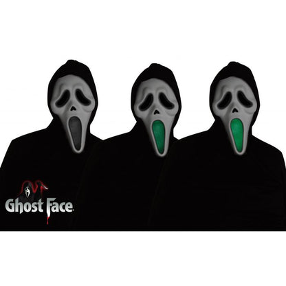 Ghost Face Light-Up Mask with Fade In/Out Effects