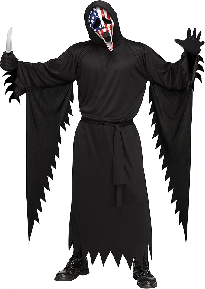 Patriotic Ghost Face® Adult Costume