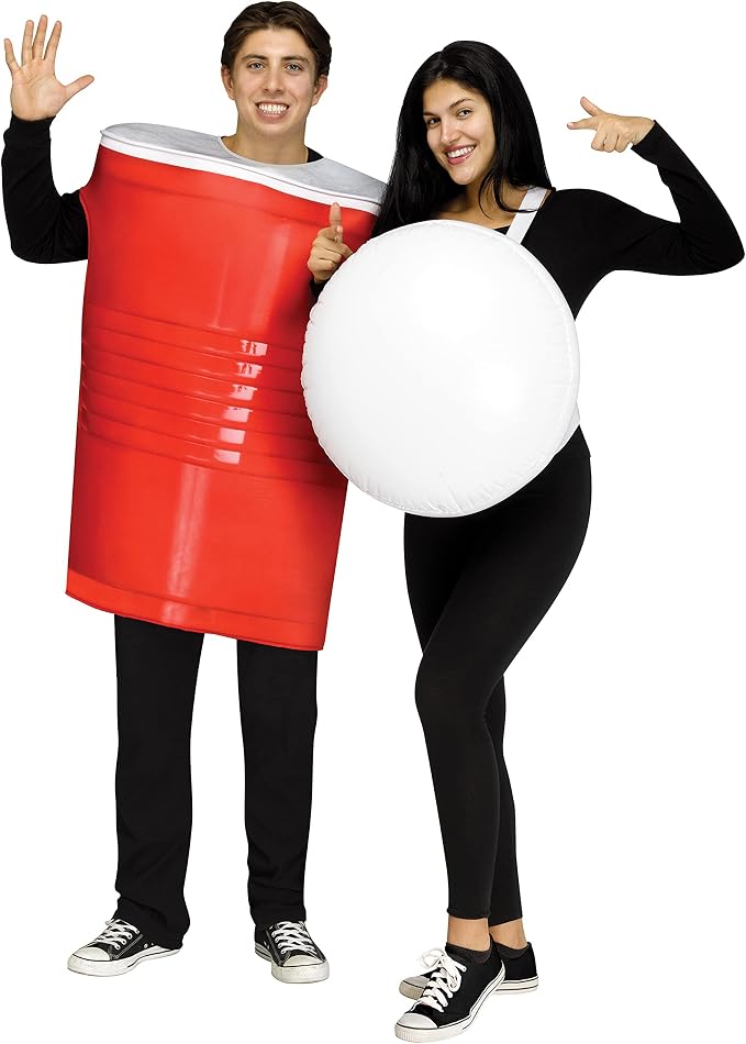 Beer Pong Couple Costume