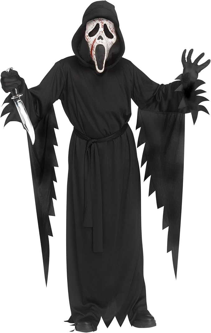 Fun World Splatter Ghost Face Child Costume