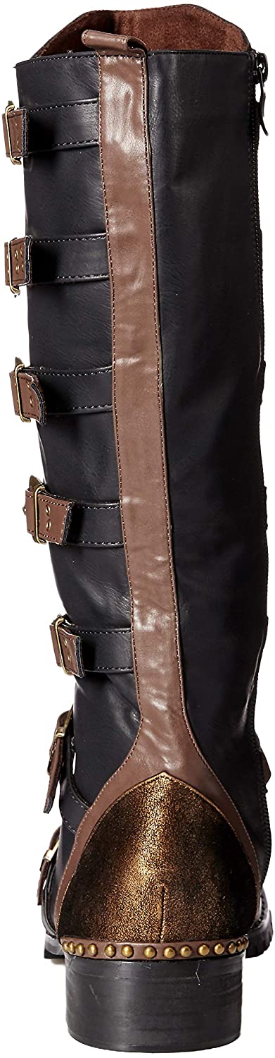 Ellie Shoes 158-PUNK 1.5" Mens Knee Boot with Buckles (Used)