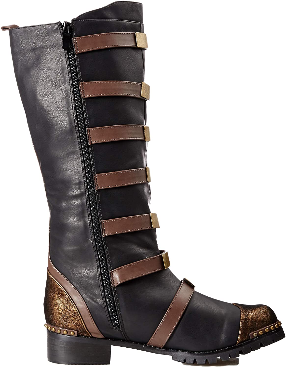 Ellie Shoes 158-PUNK 1.5" Mens Knee Boot with Buckles (Used)