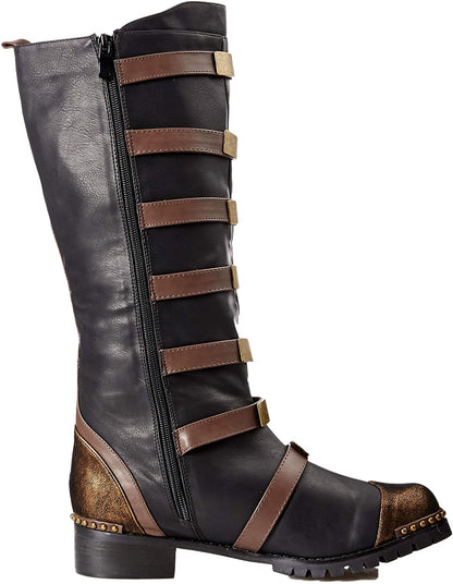 Ellie Shoes 158-PUNK 1.5" Mens Knee Boot with Buckles (Used)