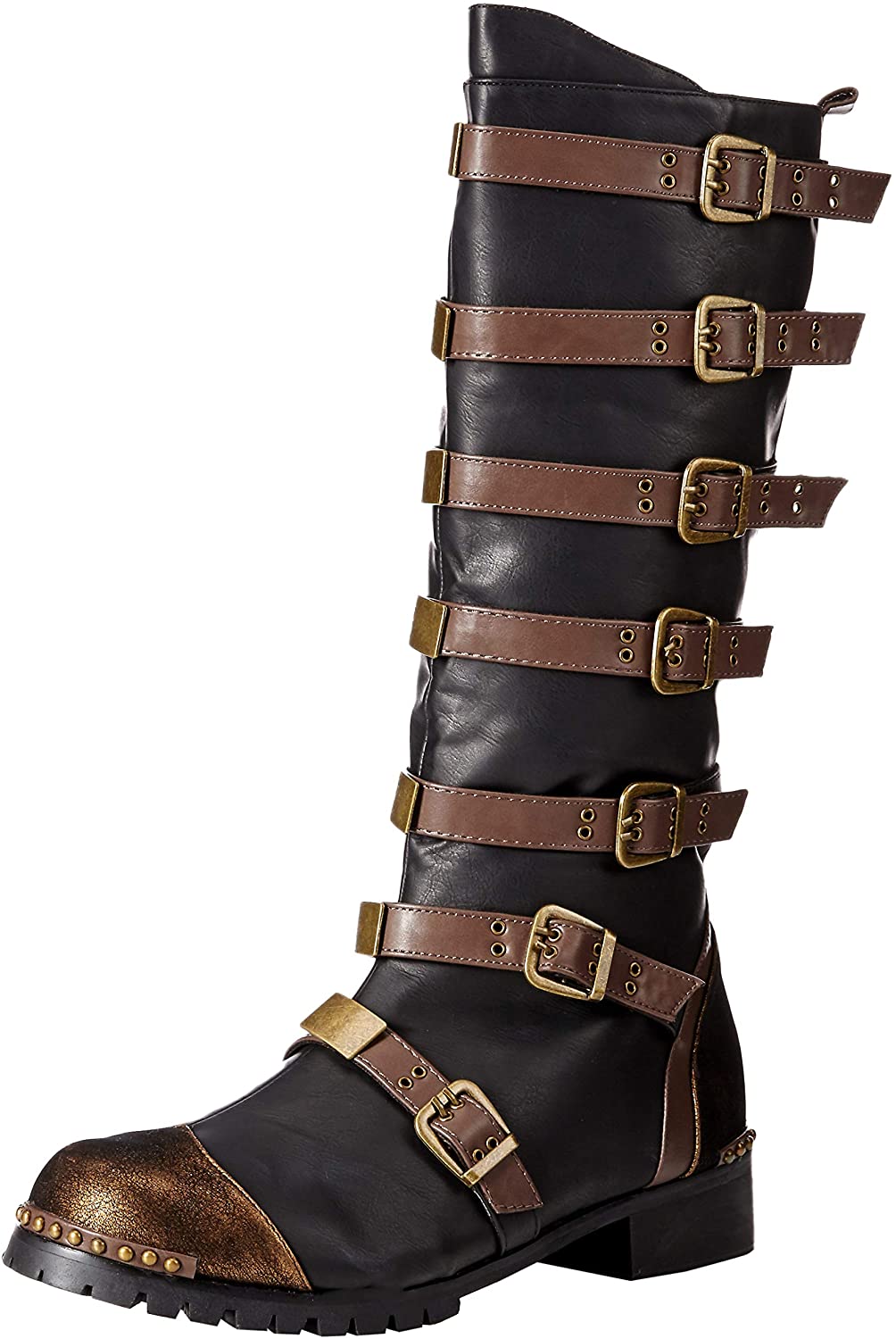 Ellie Shoes 158-PUNK 1.5" Mens Knee Boot with Buckles (Used)
