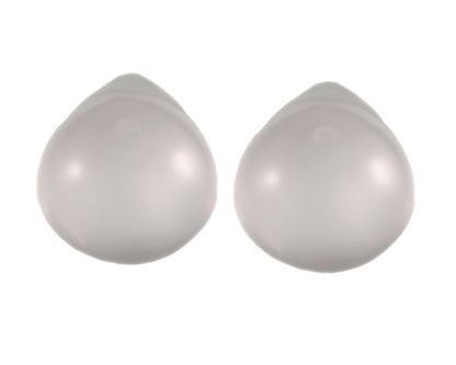 Envy Body Shop Concave Clear Tear Drop Swim Silicone Breast Forms
