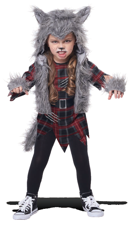 California Costumes Wee-Wolf Girl Toddler Costume