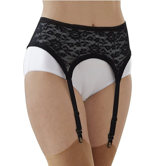 2034 Stretch Lace Garter Belt