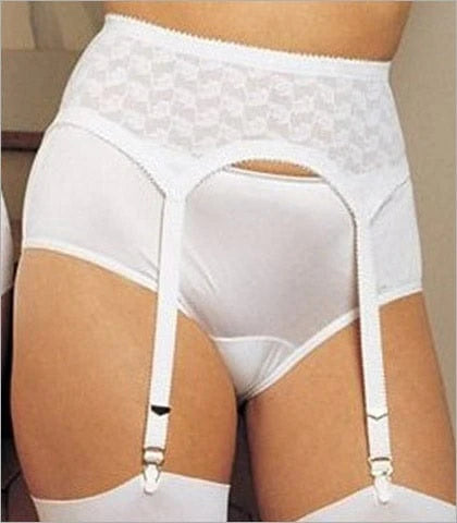 2034 Stretch Lace Garter Belt