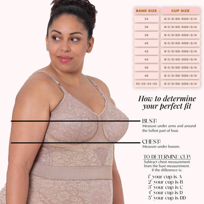 2202 Lacette Longline Wireless Expandable Cup Bra