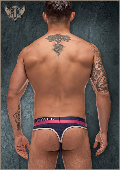 237246 Cutout Thong - Back View