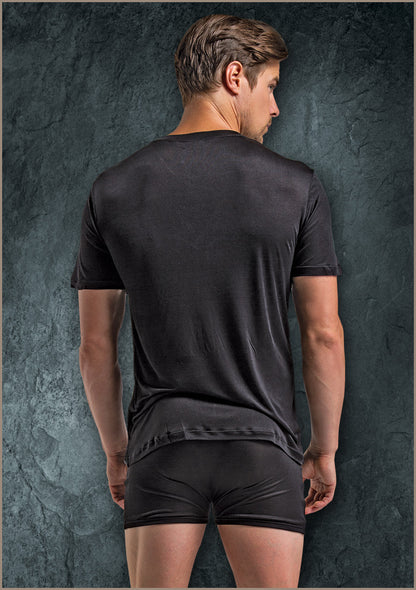 2406 V Neck Tee Shirt - Back View