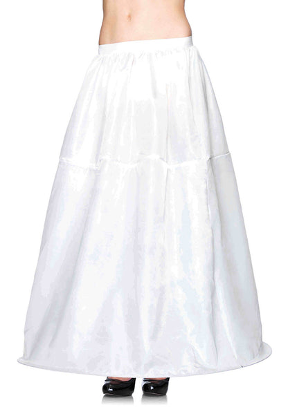 Leg Avenue Long Hoop Skirt White