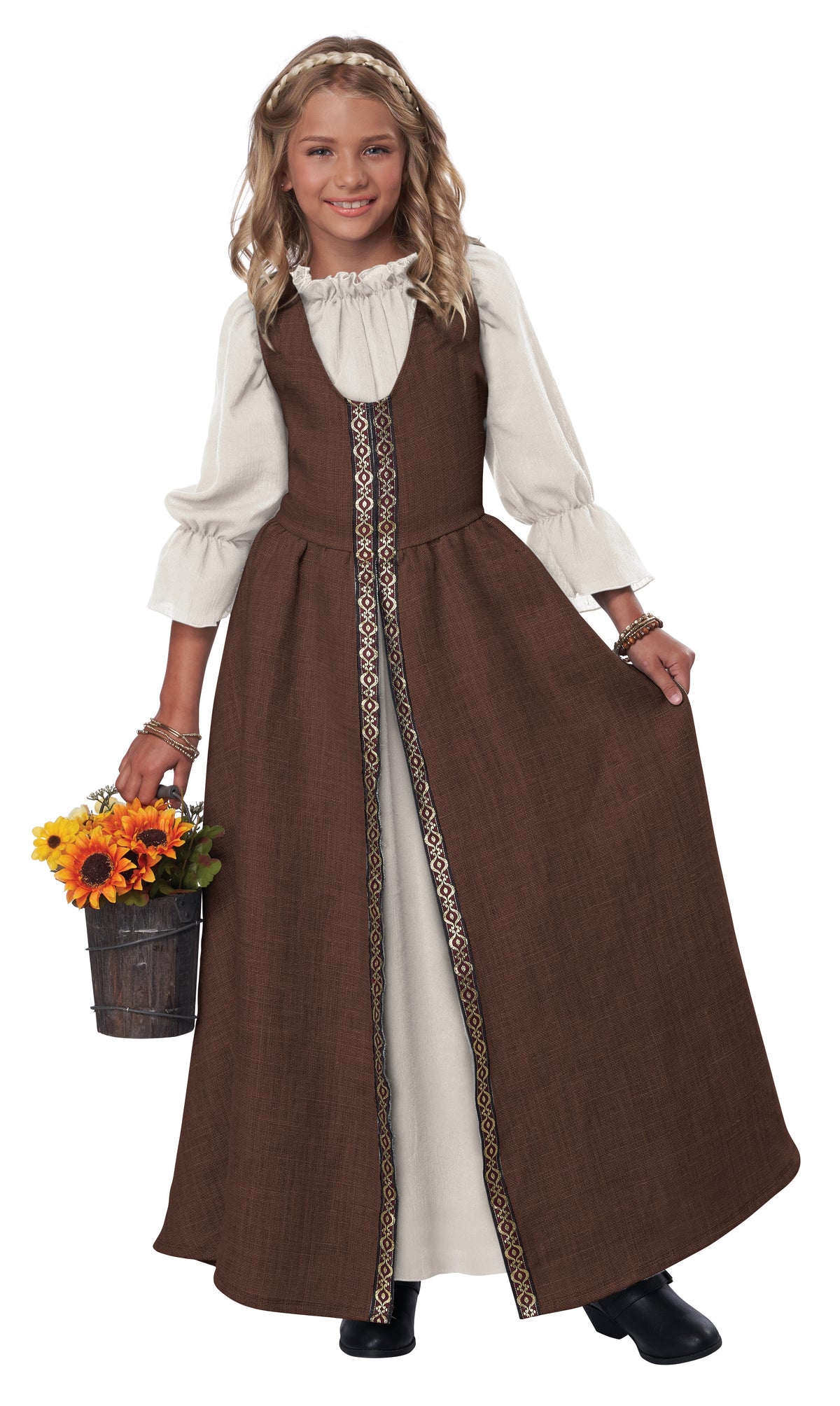 California Costumes Renaissance Faire Dress Child Costume