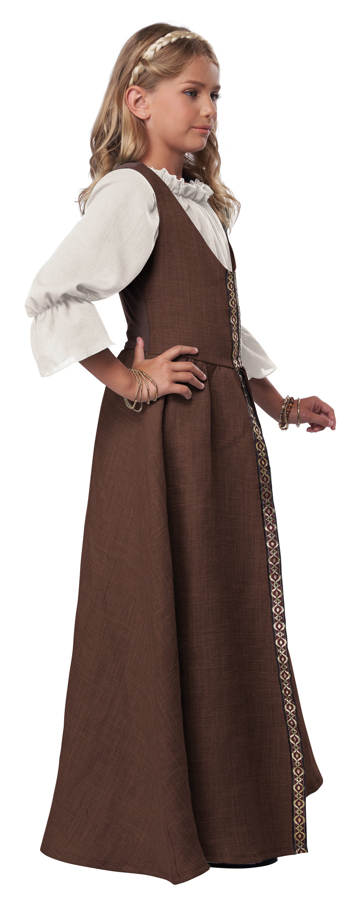 California Costumes Renaissance Faire Dress Child Costume