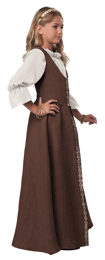 California Costumes Renaissance Faire Dress Child Costume