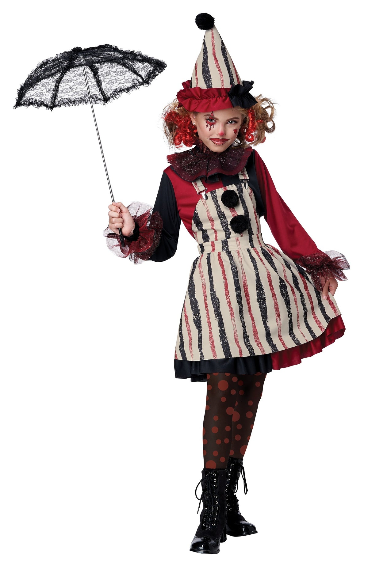 California Costumes Clever Clown Child Costume