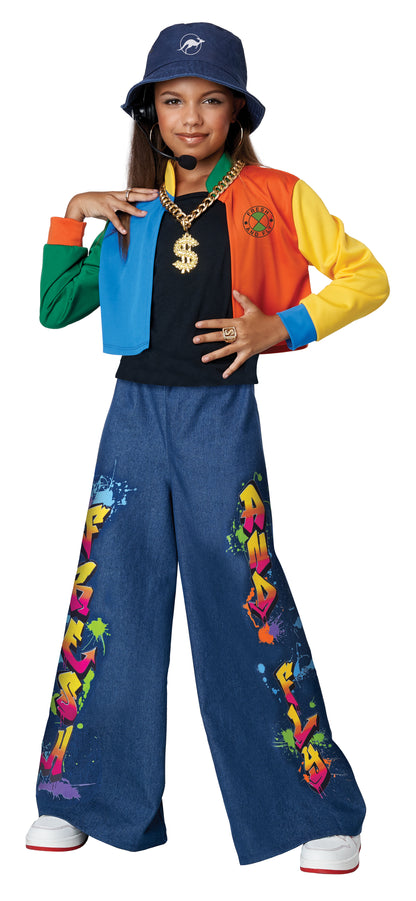 California Costumes 90's Hip Hop Superstar Child Costume