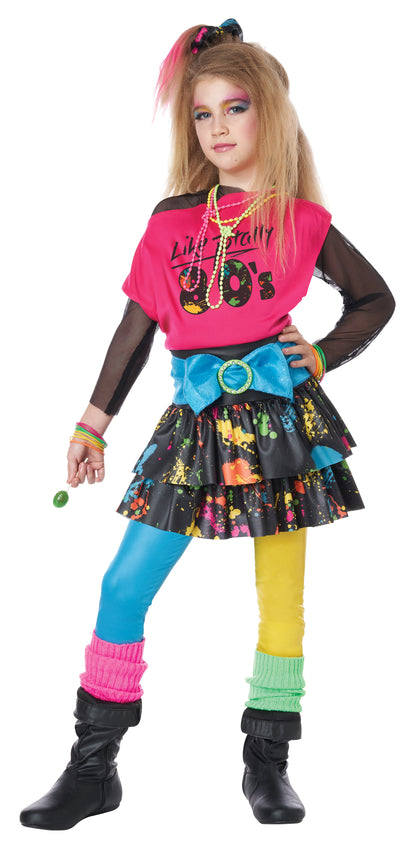 California Costumes Like Totally 80's Child Costume