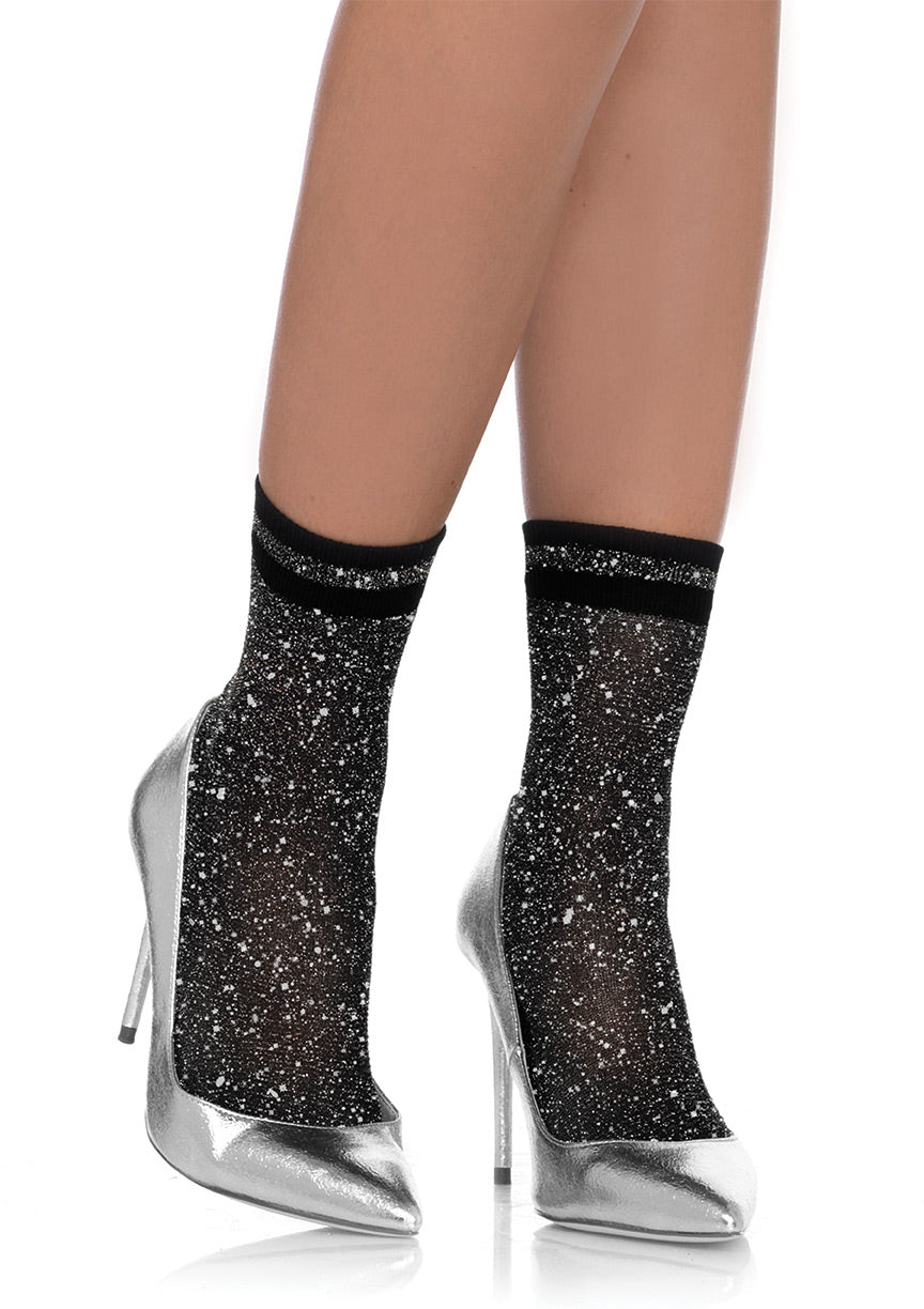 Lurex Shimmer Anklets