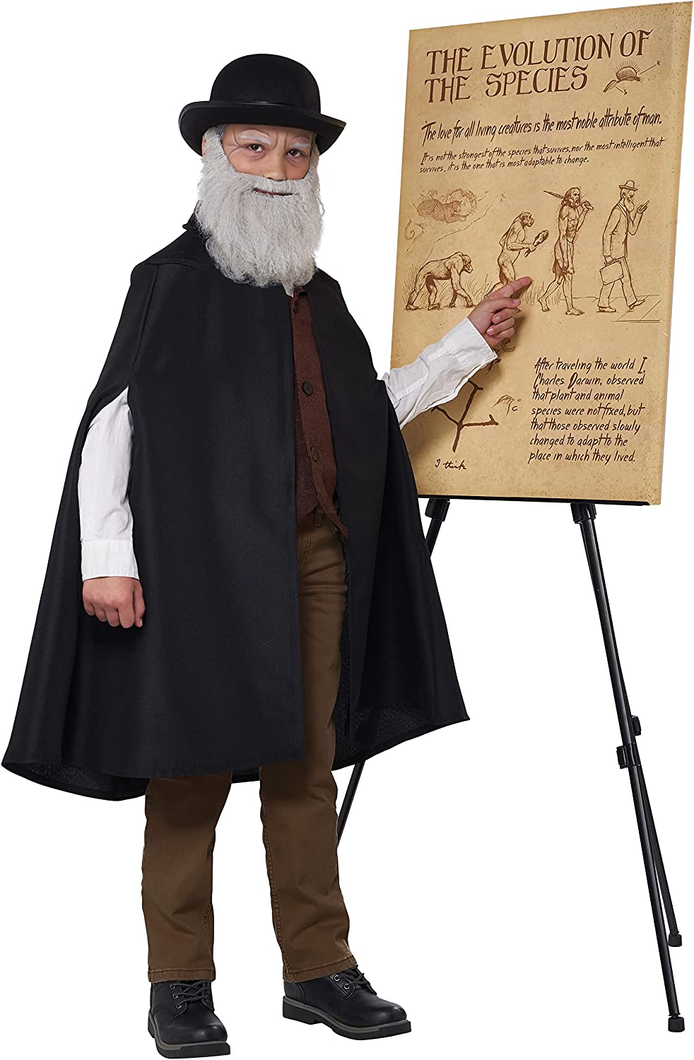 California Costumes 3123-010 Charles Darwin, Child