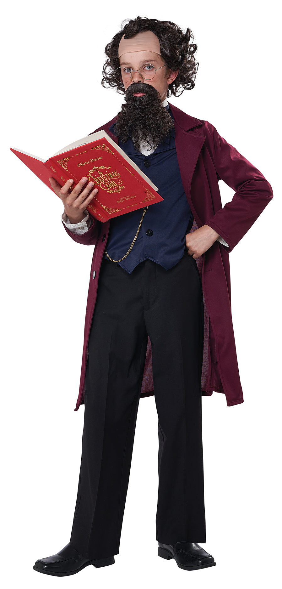 California Costumes Charles Dickens Child Costume