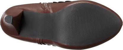 Ellie Shoes 414-MARY 4" Heel Boots, Brown, 8 (Used)